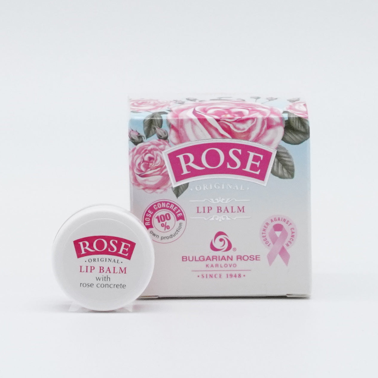 Lip Balm with Natural Rose Oil and D-panthenol