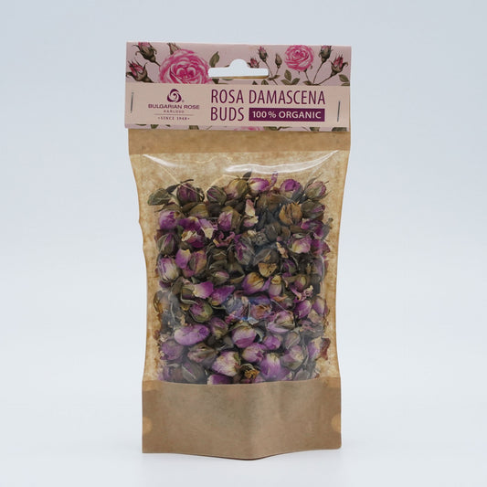 Rosa Damascena Organic Buds